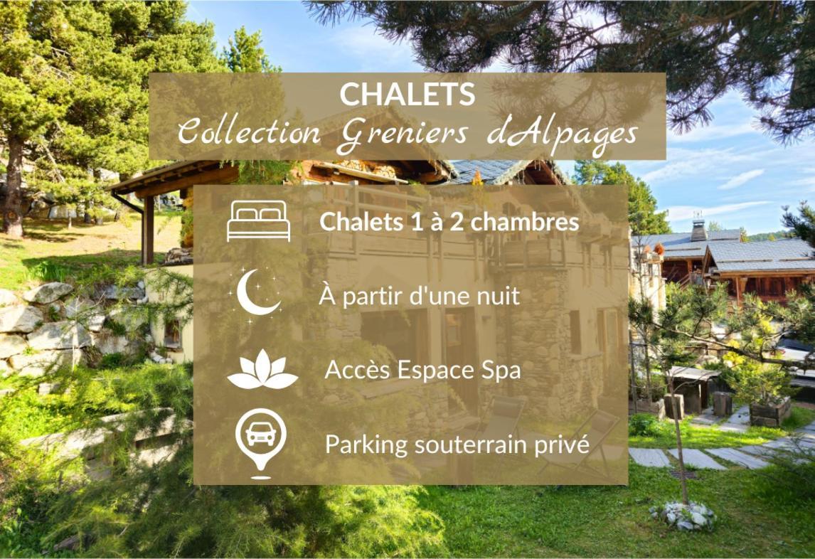 Chalets Collection Greniers D'Alpages - Les Chalets Secrets Bolquere Exterior photo